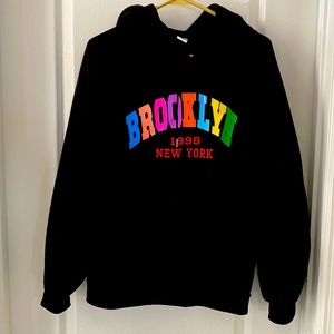 Shein Hooded Woman’s Sweatshirt Sz L